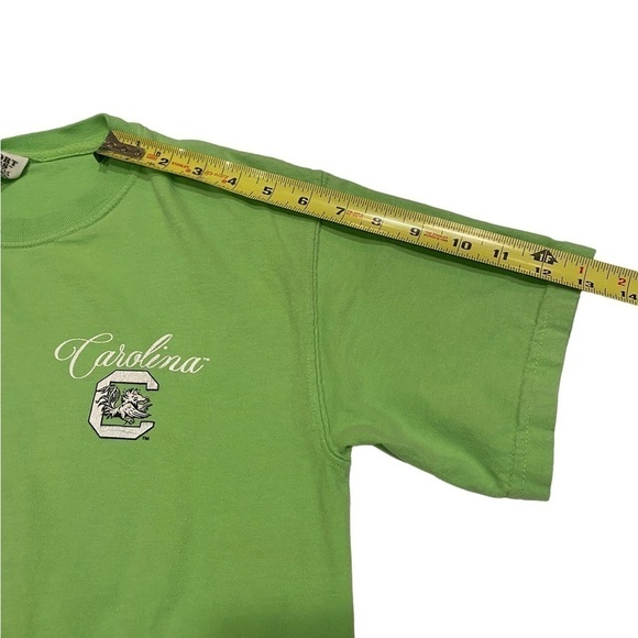 Comfort Colors University South Carolina Game Cocks Lime Green Graphic  T-Shirt - Picture 12 of 13